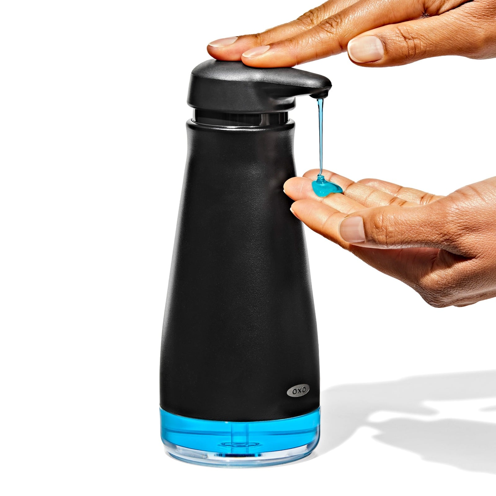 Stainless Steel Soap Dispenser - Black specifications tab image two