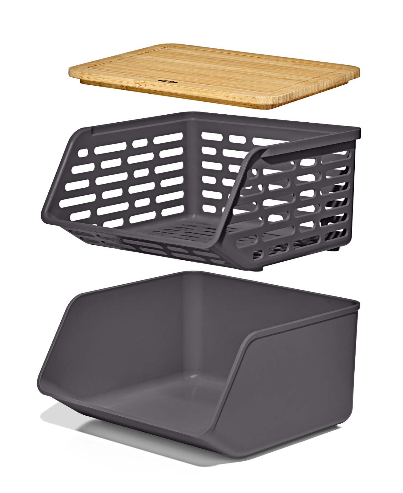 Produce Saver - Root Vegetable Bin with Lid specifications tab image one