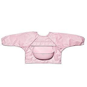 Sleeved Roll-Up Bib - Blossom