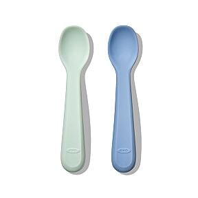 Silicone Spoon Set - 2 Pack - Opal & Dusk