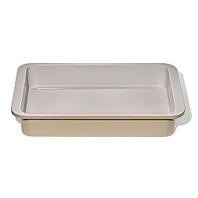 Non-Stick Pro Ceramic Coated Metal Bakeware 9" x 13" Cake Pan - Biscuit