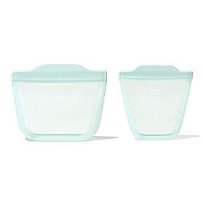 Tot Silicone Reusable Bag - 2-Piece Stand-Up Cup Set