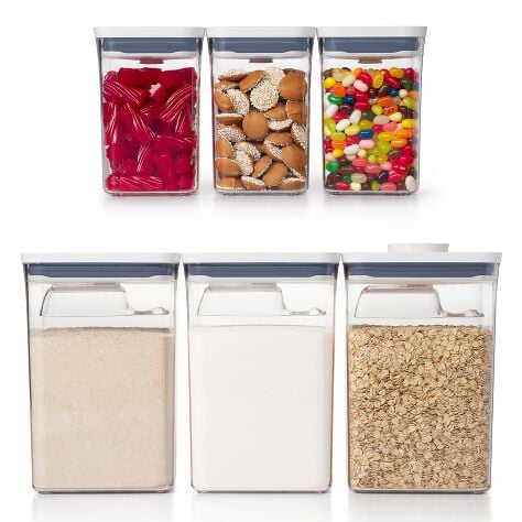 POP 5-Piece Container Set in Clear