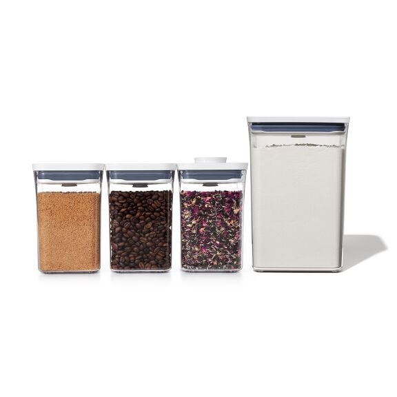 POP Container - Big Square Medium (4.4 Qt.) & 3-Piece POP Container Value Set Bundle