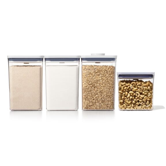 POP Container - Rectangle Short (1.7 Qt.) & 6-Piece POP Container Set Bundle