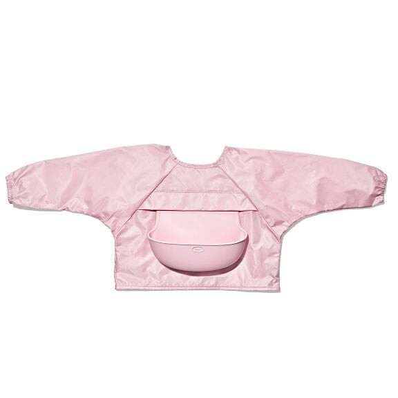 Sleeved Roll-Up Bib - Blossom