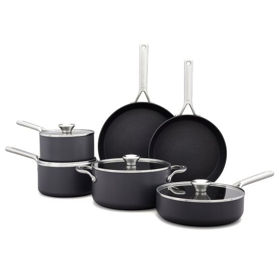 Ceramic Professional Non-Stick 10-Piece Cookware Set