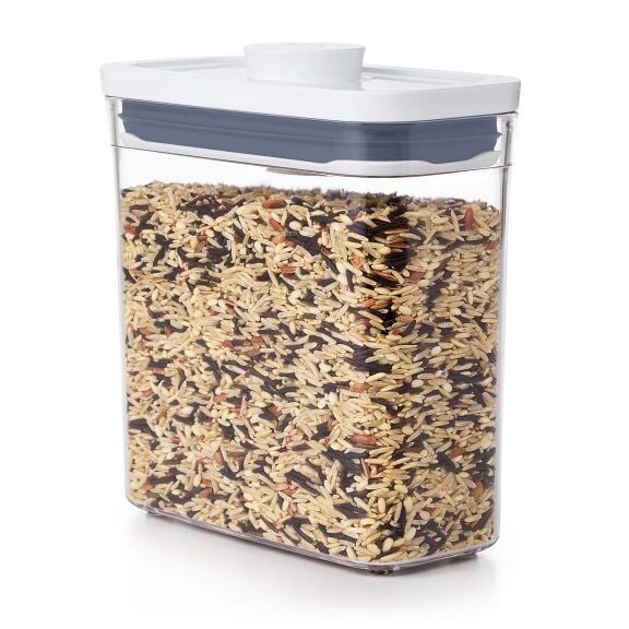 OXO POP Container, Slim Rectangle Short 1.2 qt.