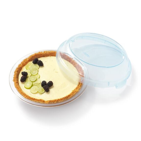 Pie inside OXO Good Grips 9-in Pie Plate with Lid