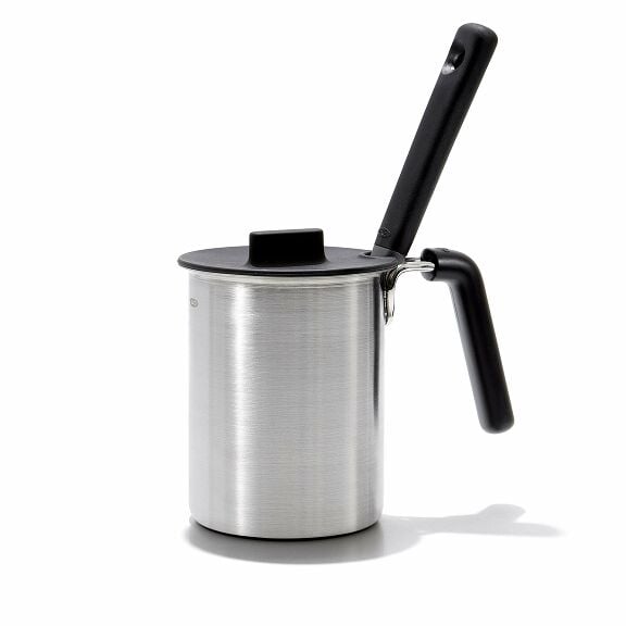 Grilling Basting Pot and Brush Set