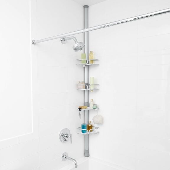 Quick-Extend Aluminum Pole Caddy