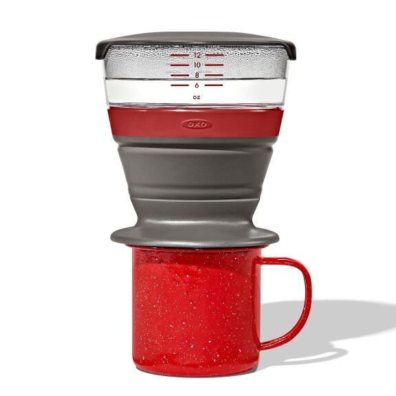 Outdoor Collapsible Pour-Over With Storage Case