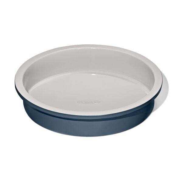 Non-Stick Pro Ceramic Coated Metal Bakeware 9” Round Cake Pan – Storm Blue