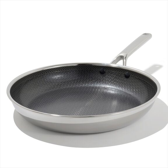Trident Hybrid Non-Stick Stainless Steel 12 in Fry Pan 