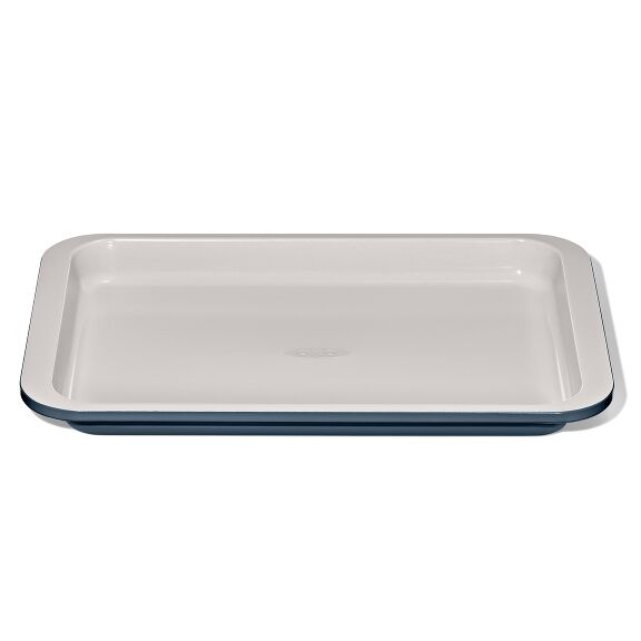 Non-Stick Pro Ceramic Coated Metal Bakeware Quarter Sheet Pan - Storm Blue
