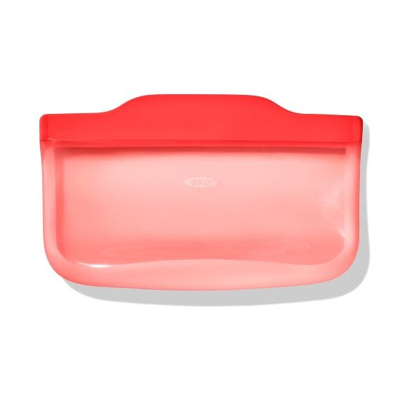 OXO Good Grips Silicone Reusable Bag - Snack Bag (12 oz) - Watermelon