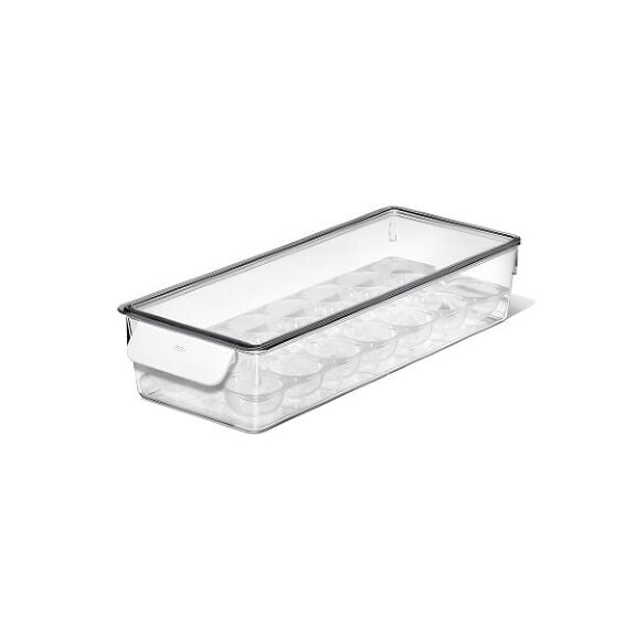Refrigerator Egg Bin With Removable Tray