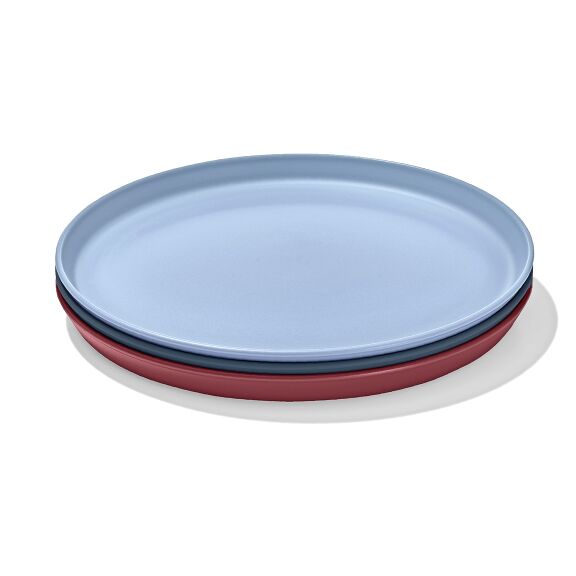Stackable Plate Set - 3 Pack