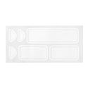 OXO POP Removable Labels sheet