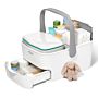 OXO Tot Diaper Caddy with Changing Mat and diaper-changing essentials
