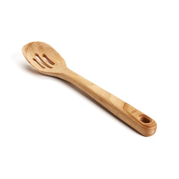 OXO Good Grips Wooden Slotted Spoon - Thumbnail 5