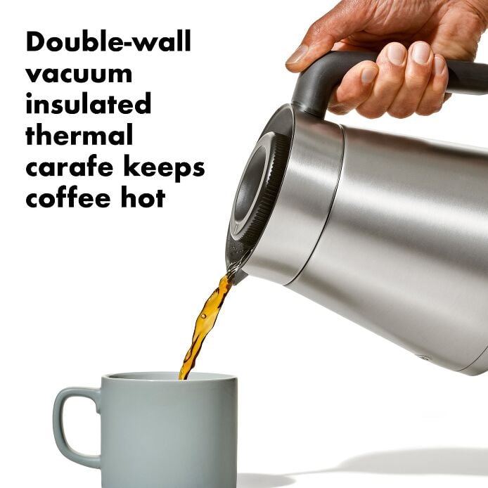 bonavita 5 cup one touch coffee maker featuring thermal carafe Bonavita Connoisseur 8-Cup Drip Coffee Brewer One-Touch with Thermal C –  Buona Caffe main image 0