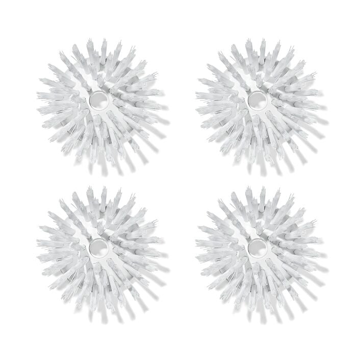 Soap Dispensing Palm Brush Refills 4-Pack