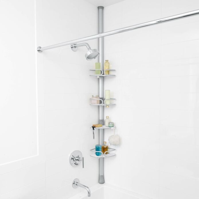 Quick-Extend Aluminum Pole Caddy