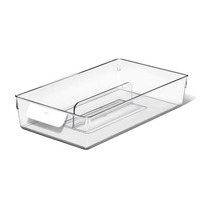 Adjustable Refrigerator Storage Bin