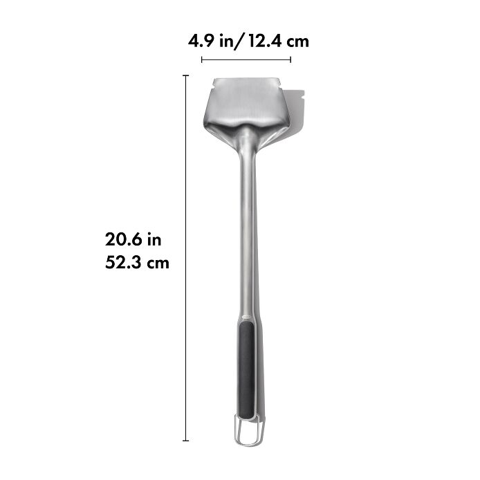 OXO Outdoor Coal Rake with Grate Lifter - Thumbnail 2