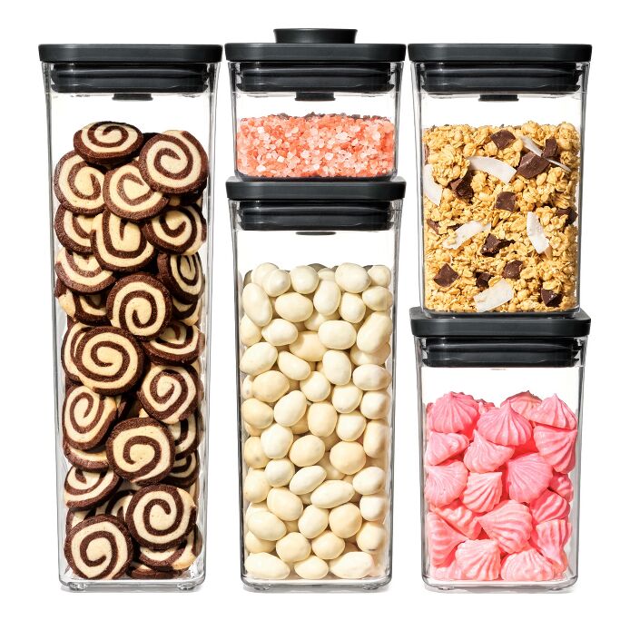 5-Piece POP Container Set - Matte Black