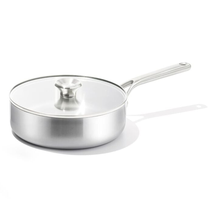 Stainless Steel Mira Series 3.3qt Saute And Lid