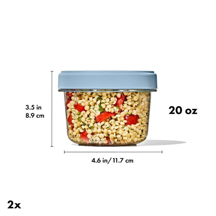 Twist & Stack Container (20 oz) – 2-Pack