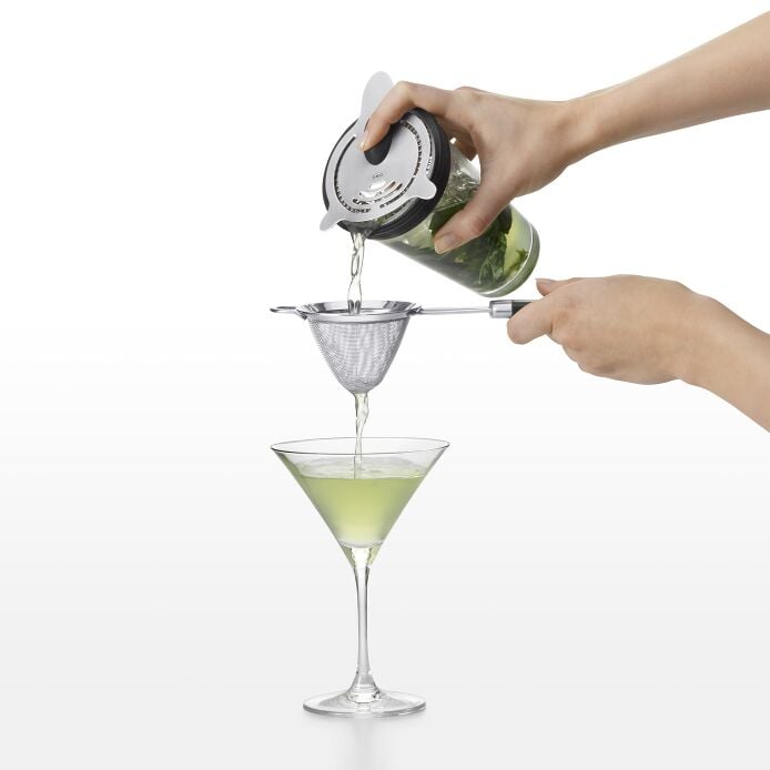 OXO Fine Mesh Cocktail Strainer, Stainless Steel - Thumbnail 4