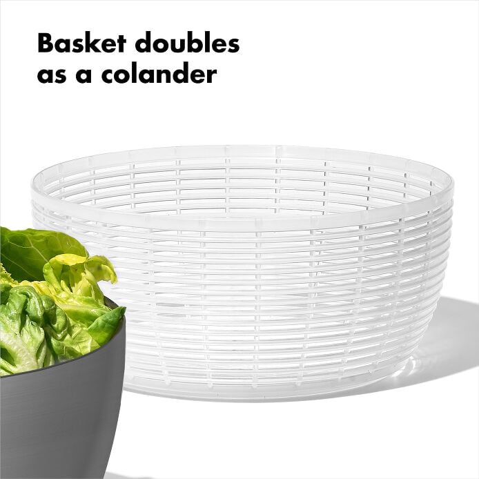 OXO SteeL Salad Spinner - Thumbnail 3