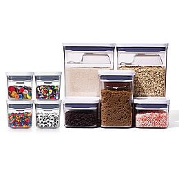 8-Piece POP Container Baking Set & POP 4-Piece Mini Container Set