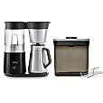 9-Cup Coffee Maker & Steel Coffee POP Container (1.7 Qt) with Scoop Bundle