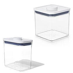 POP Container - Rectangle Short (1.7 Qt.) & POP Container - Big Square Short (2.8 Qt.) Bundle
