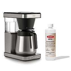8-Cup Coffee Maker & Descaling Solution Bundle