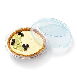 Pie inside OXO Good Grips 9-in Pie Plate with Lid