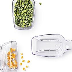 OXO POP 3-Piece Scoop Set close up