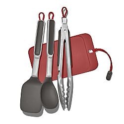 OXO Outdoor 4 -Piece Camp Stove Cooking Set