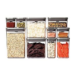 Steel 12-Piece POP Container Set