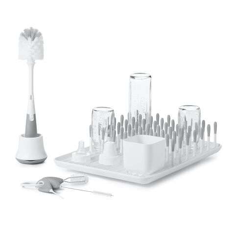 View of OXO Tot Bottle & Cup Cleaning Set