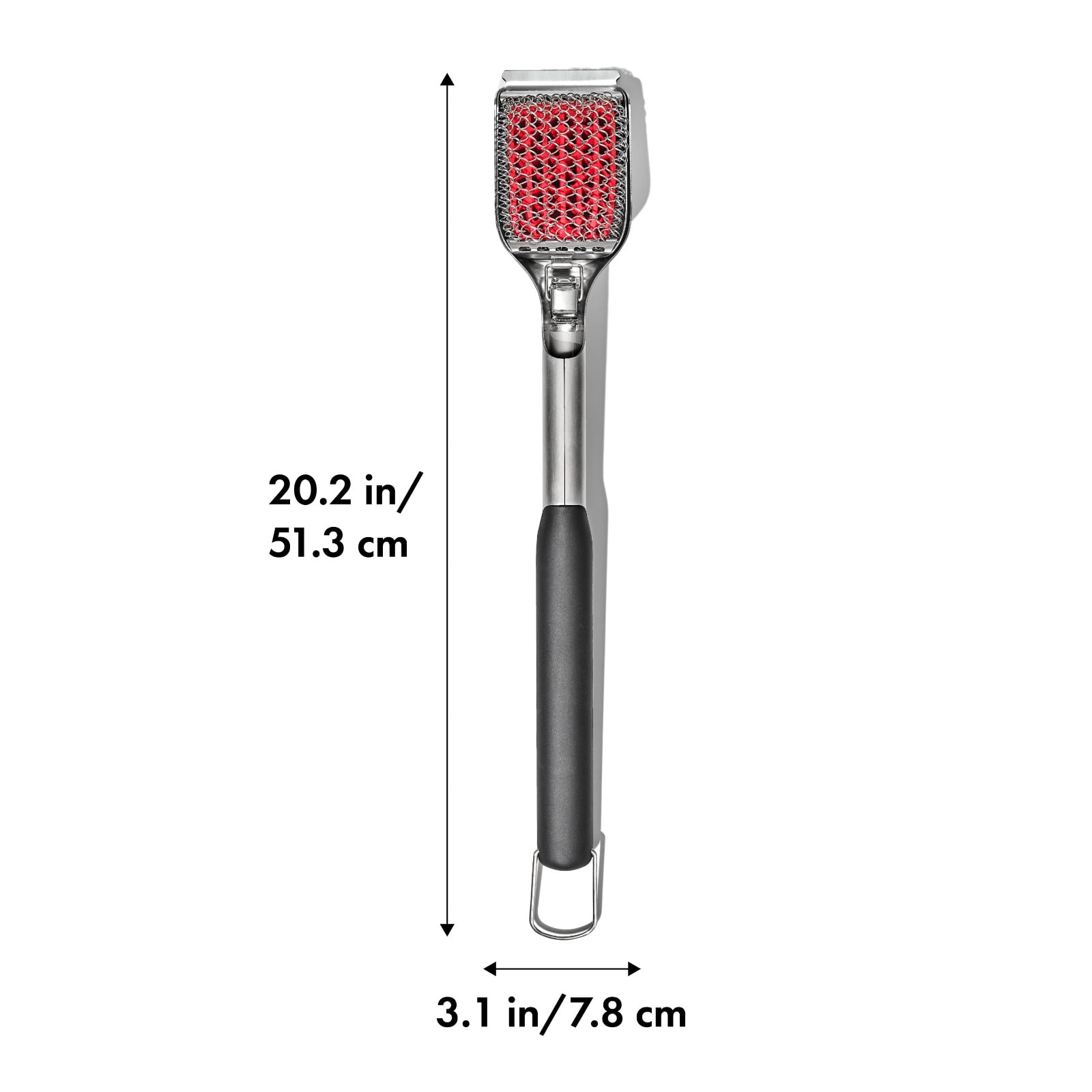 Coiled Grill Brush With Replaceable Head specifications tab image two