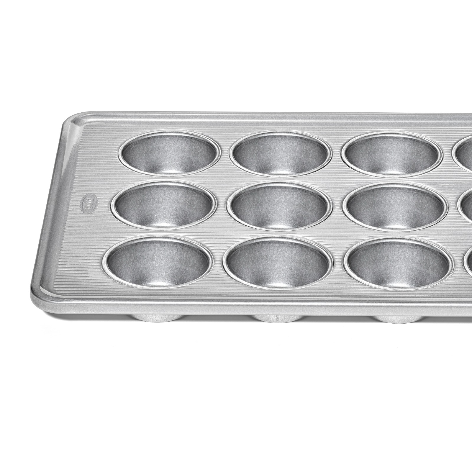 Non-Stick Pro Clear Coated 12 Cup Muffin Pan specifications tab image one
