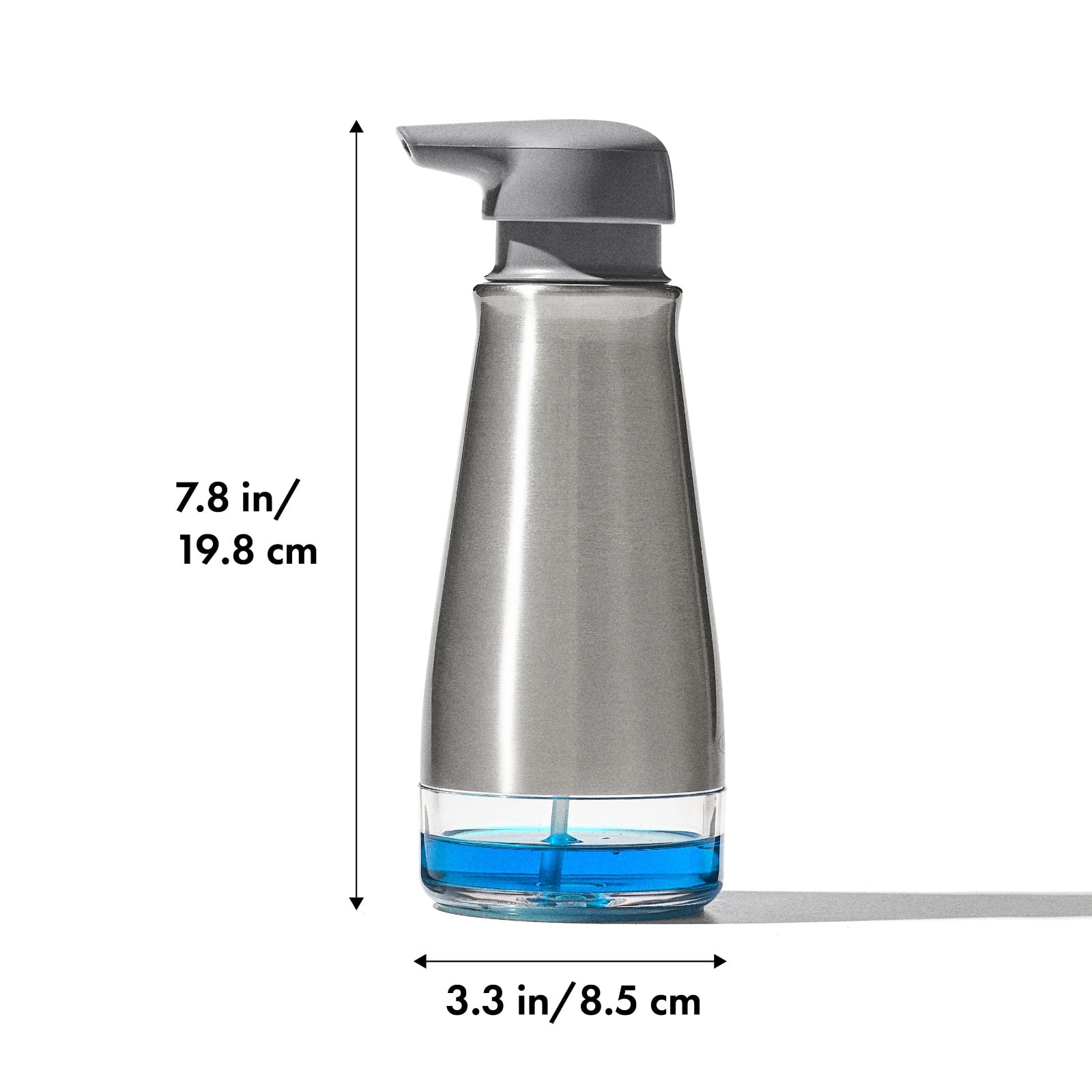 Stainless Steel Foaming Soap Dispenser specifications tab image two