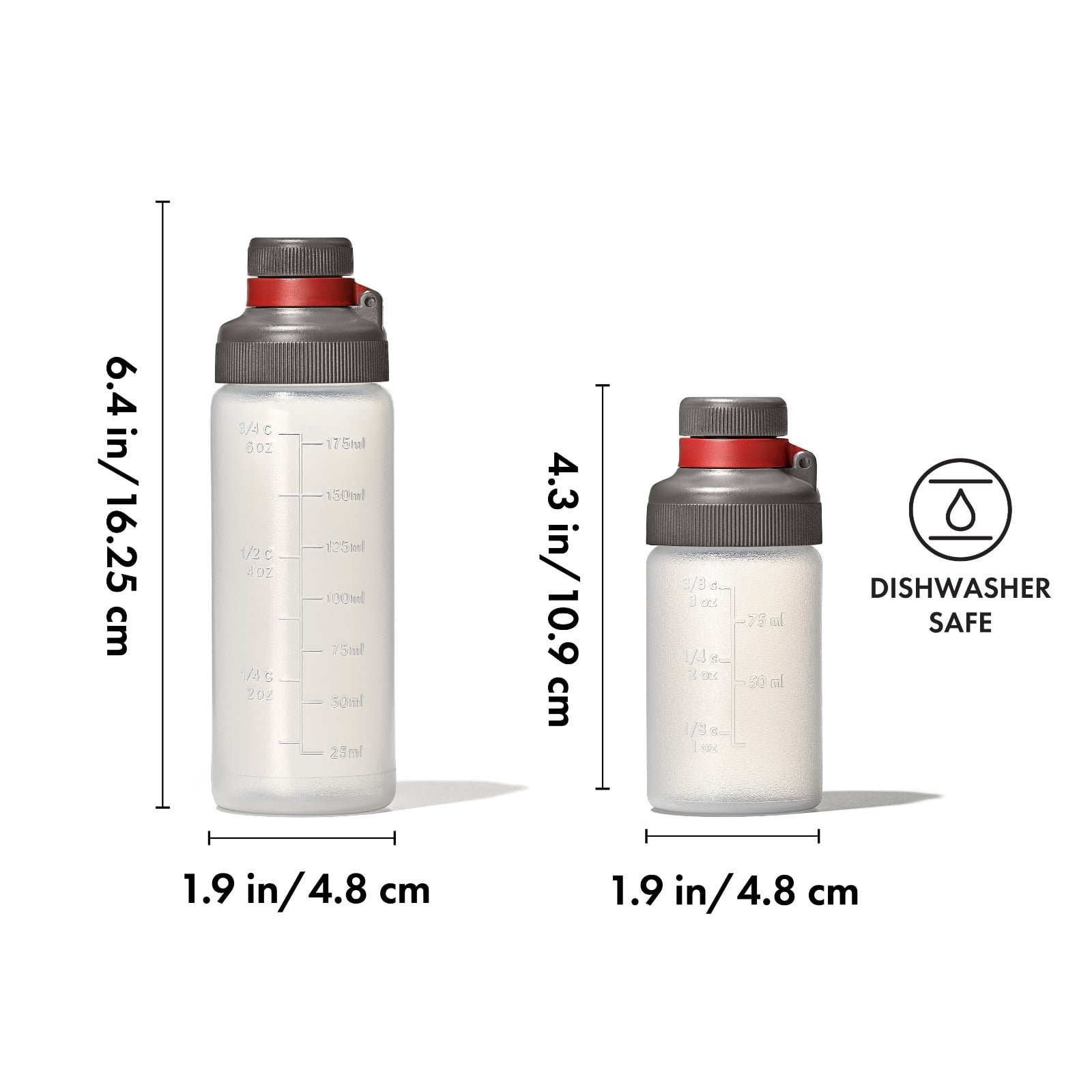 Outdoor 7-Piece Spice Shaker & Squeeze Bottle Set specifications tab image one