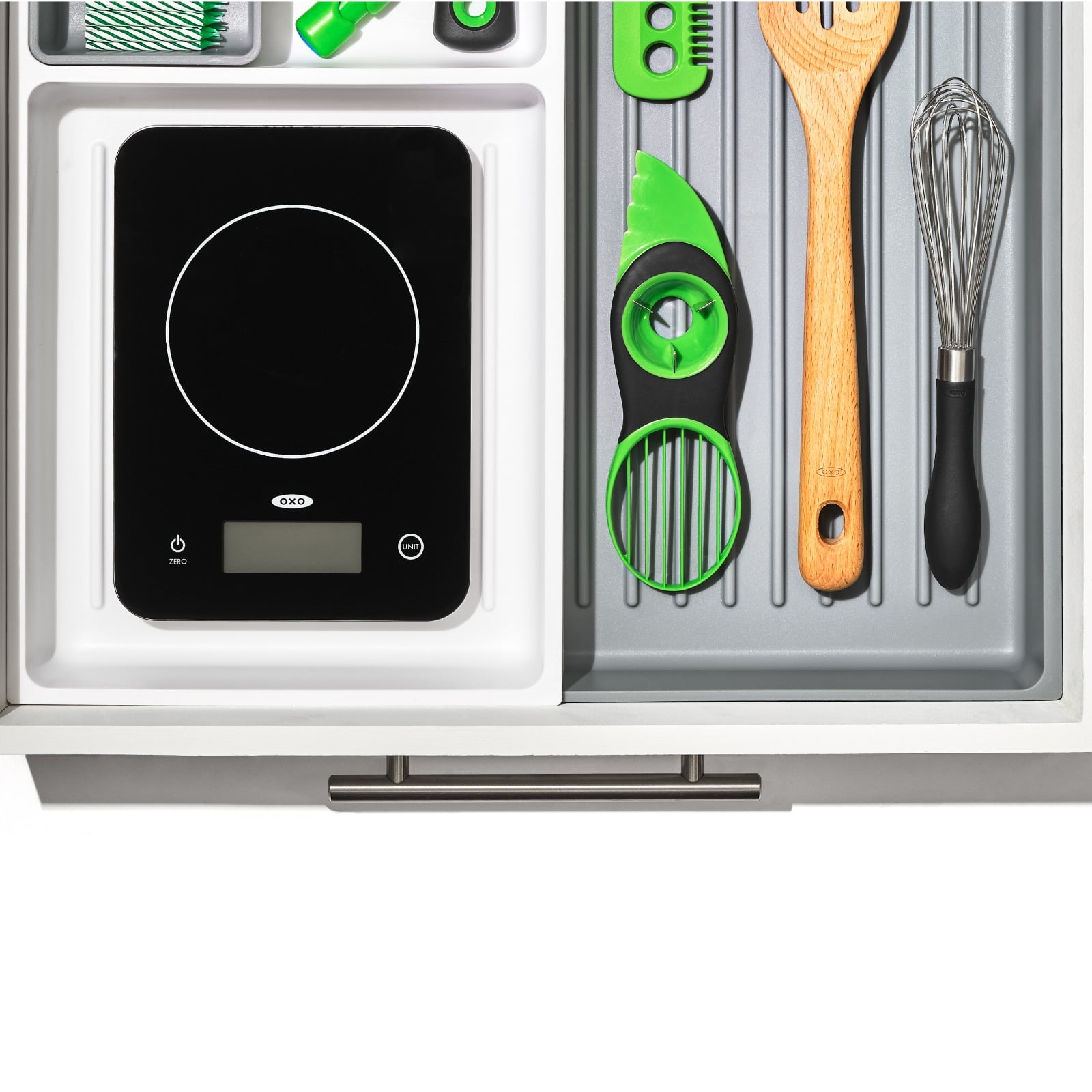 Everyday Glass Food Scale 11lbs/5kg specifications tab image one
