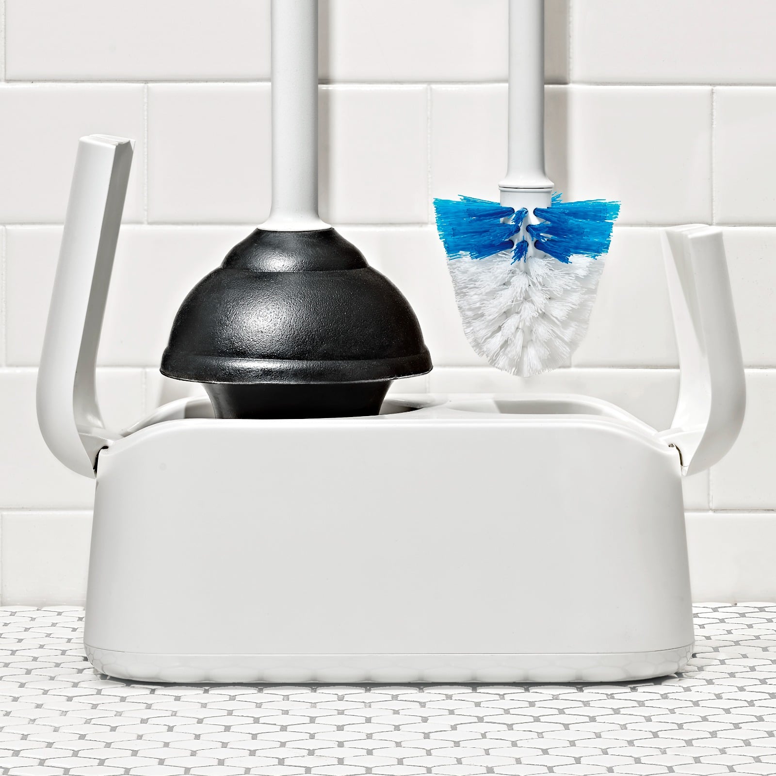 Toilet Brush & Plunger Set details tab image.